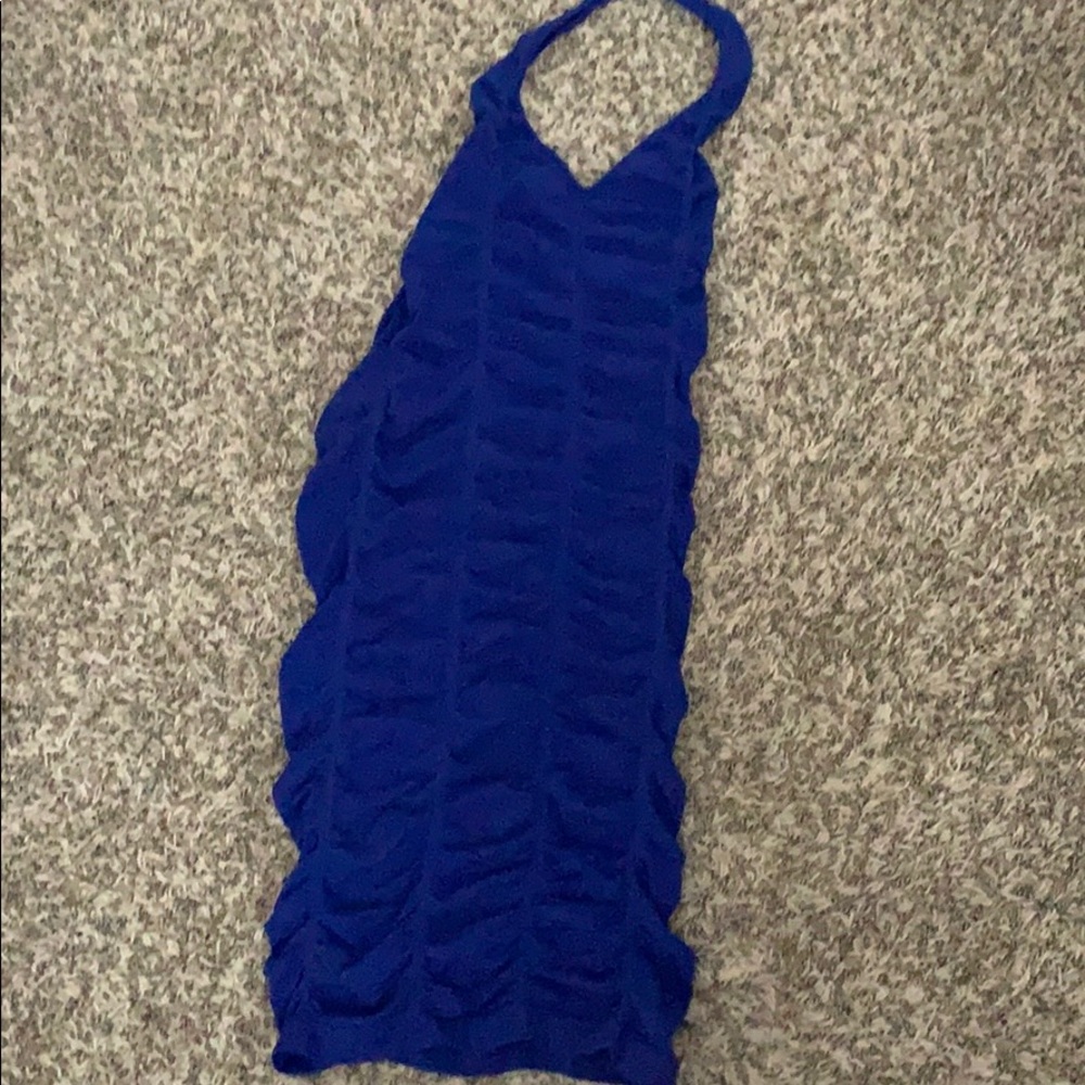 Blue dress